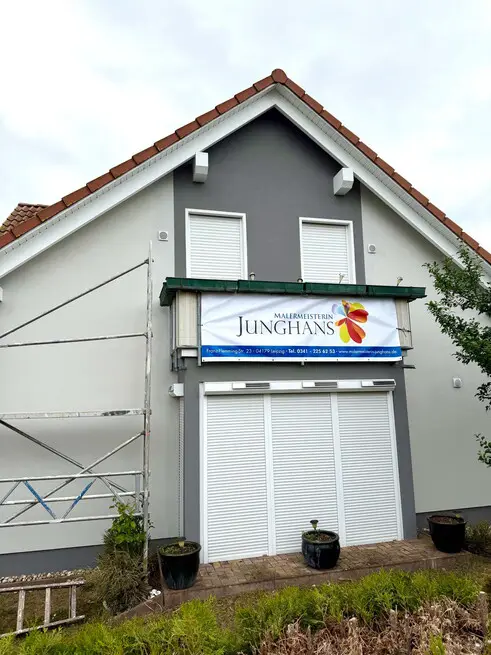 Fassadensanierung in Leipzig Malermeisterin Junghans Bild